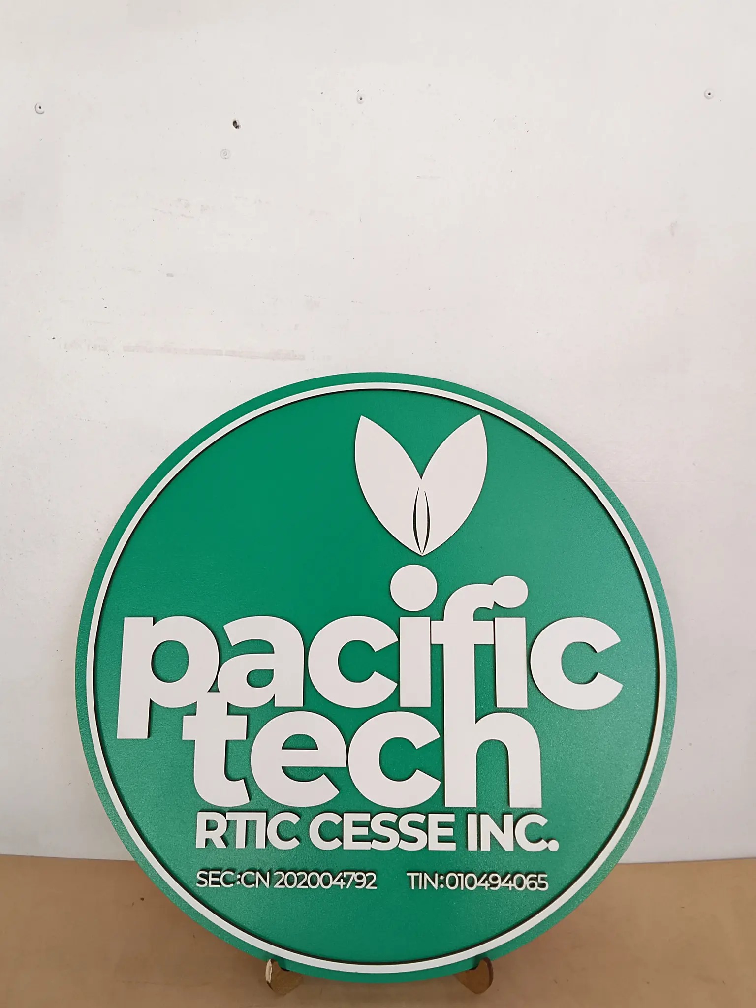 PACIFICTECH Logo Canvas