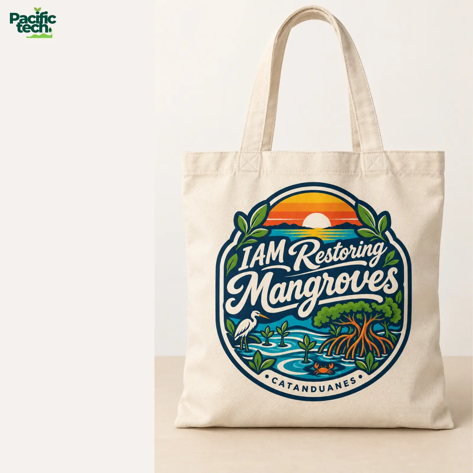 I Am Restoring Mangroves Tote Bag